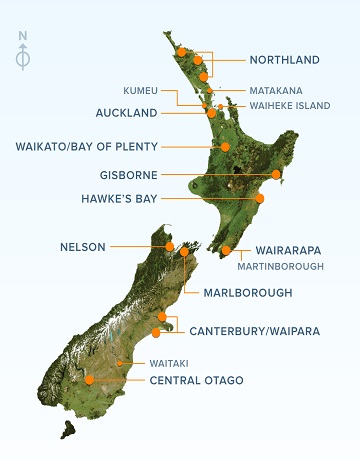 NZ regions